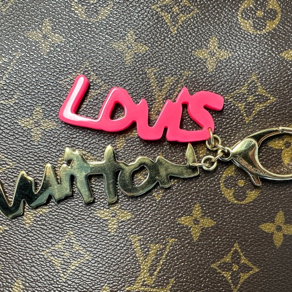 💖Louis Vuitton Stephen Sprouse Graffiti Pink charm - Picture 11 of 11